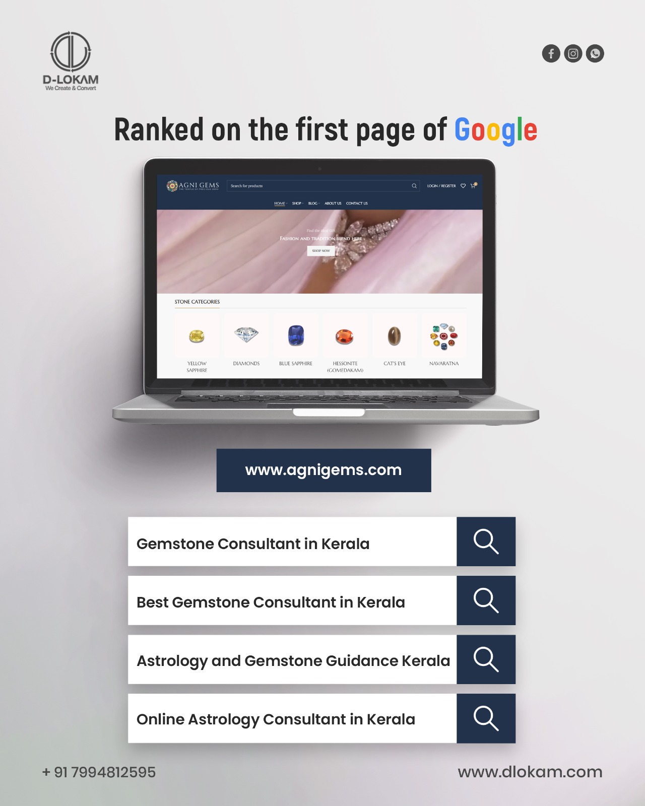 SEO Portfolio by Kiran Johnson